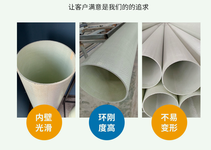 HB-BWFRP電力管,纖維編織纏繞拉擠電纜保護(hù)套管廠家
